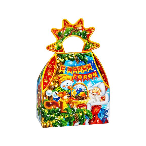 Сладкий новогодний подарок Сладкий подарок «Лесной презент»