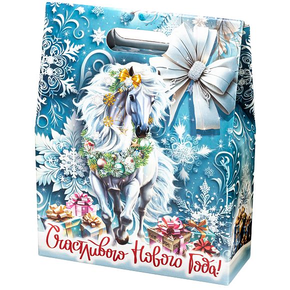 Сладкий новогодний подарок Белоснежная (малая)